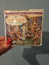 Vintage SNOW WHITE and the SEVEN DWARFS Classic Tales GAF VIEWMASTER REEL sealed