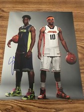 Stanley Johnson Autographed 11x14 Photo University of Arizona Raptors Pistons