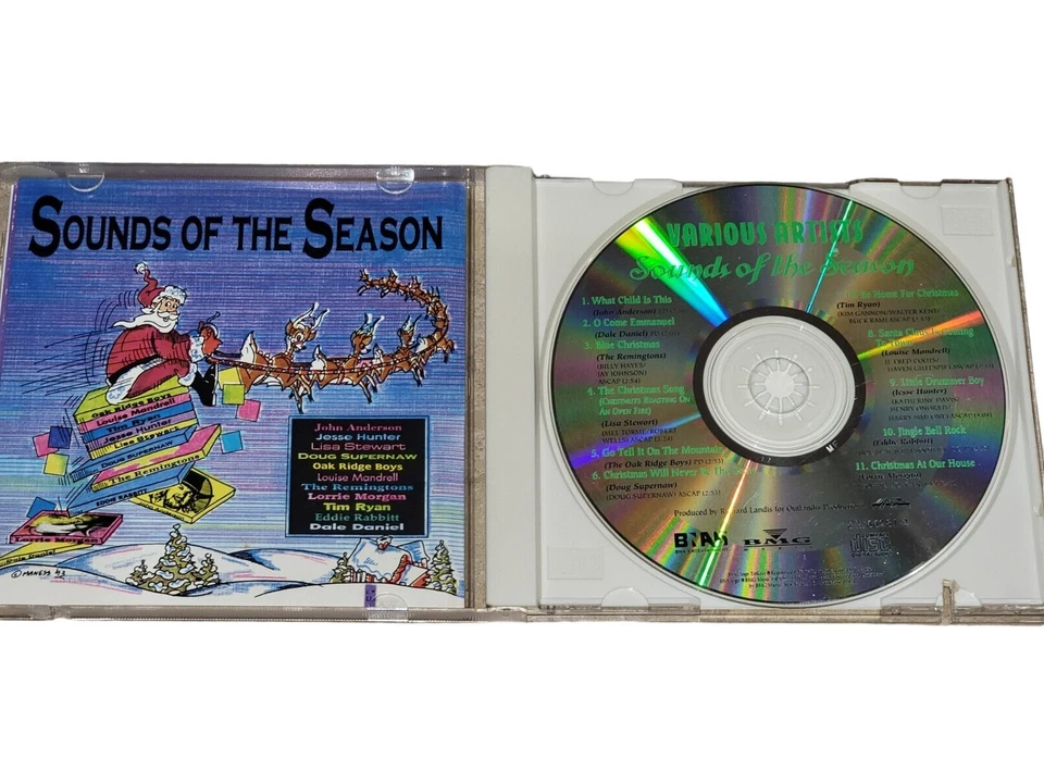 Sound Of the Season 1993 CD Lorrie Morgan John Anderson Eddie Rabbit Oak Ridge B Foto 3 de 4