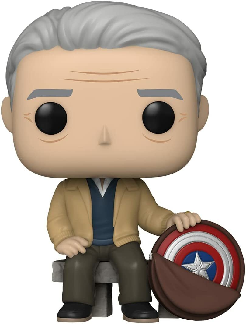 Funko Pop! Marvel: Year of The Shield - Old Man Steve Amazon