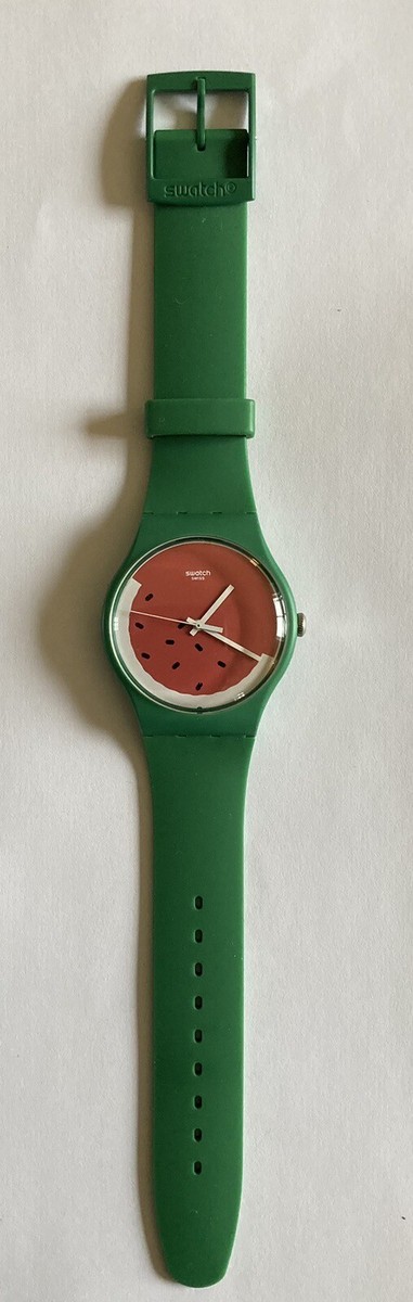 Swatch Pasteque SUOG109 - Swatch Watermelon - Vintage Swatch  display picture 1