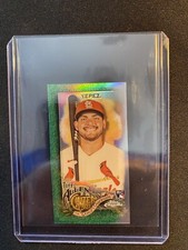 2022 Allen & Ginter Chrome Base Mini Green Refractor #238 Juan Yepez /99