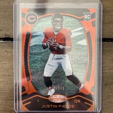 2021 Certified Justin Fields Orange Mirror RC /149 🔥📈💎