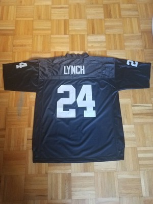 marshawn lynch raiders jersey stitched