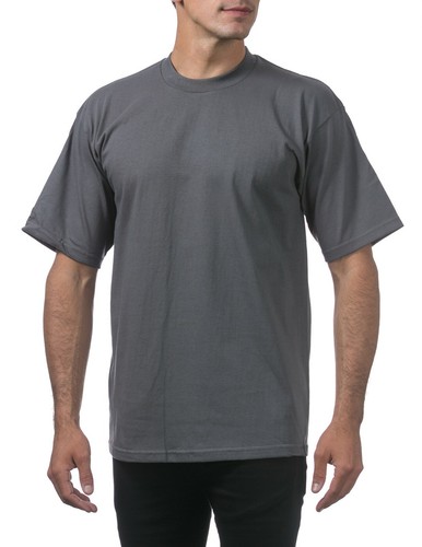 Pro Club Men's Heavyweight Cotton Short Sleeve Crew Neck T-Shirt - 25 Colors - Picture 42 of 127
