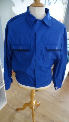 ALSICO BLAUE ARBEITSJACKE JACKE GR.M VINTAGE MODE JUMPSUIT HERREN DAMEN JEAN