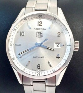 Mens Tag Heuer Carrera Calibre 5 Automatic Mens Watch In Excellent