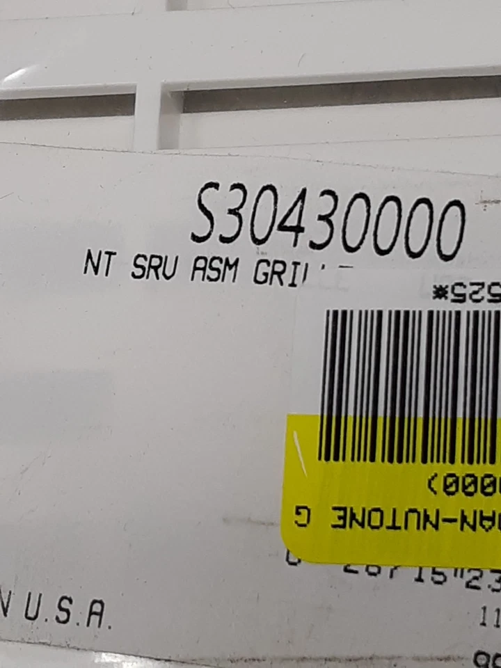 Rejilla Broan S30430000 para modelos 686, 8870 Foto 3 de 4