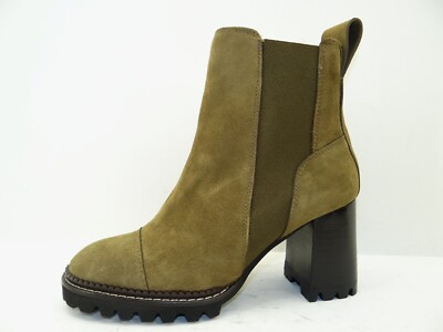 See By Chloé Mallory Chelsea Stiefelette Boots Stiefel Damen Schuhe Leder Gr.40