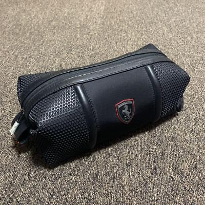 Ferrari Taravel Pouch Hypergrid travel beauty case Excellent Ferrari Taravel Pouch Hypergrid travel beauty case Excellent