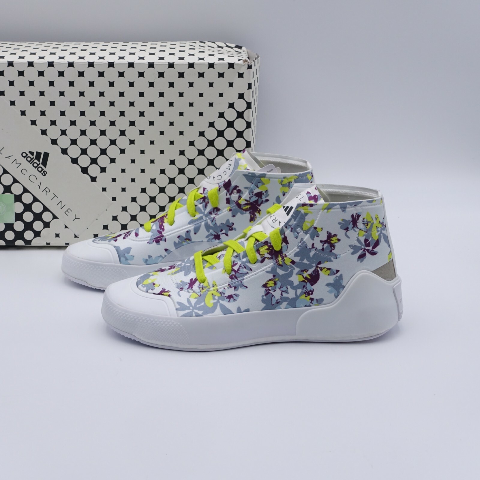 Size 9 Women's adidas by Stella McCartney Treino Mid Printed Boost Sneakers  194817350950 | eBay