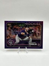 Michael Toglia 2024 Topps Series 2 Purple Foil /799 #626 Colorado Rockies
