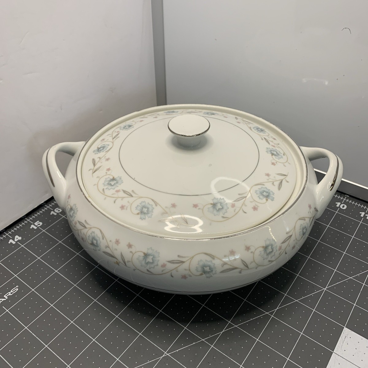 English Garden Covered Vegetable Bowl | eBay