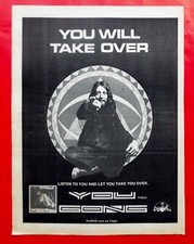 GONG YOU LP POSTER ADVERT MELODY MAKER 1974 33.2 cm x 44.5 cm