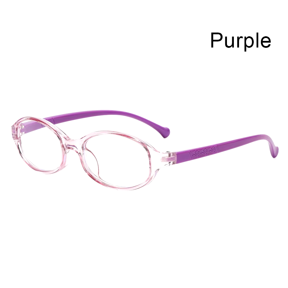 1PC Kids Boy Girl Anti-Blue Light Glasses Ultra Light Frame Protection Eyeglasse