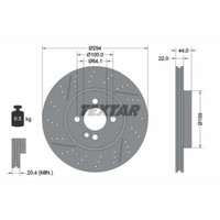 Textar 2X Bremsscheibe Vorne Ø294 Mm Gelocht/Innenbel. FüR Mini Mini Cabriolet