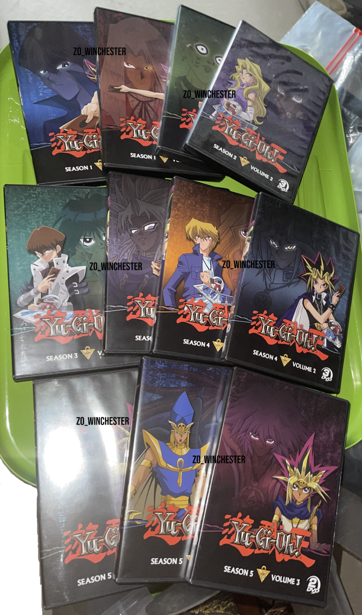 complete series YUGIOH classic Official Season 1 2 3 4 5 DVD complete series YUGIOH classic Official Season 1 2 3 4 5 DVD