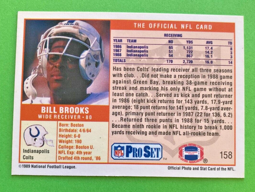 1989 NFL Pro Set. Pick what you need to complete your set. - Picture 143 of 401