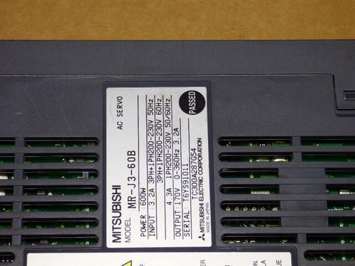 Mitsubishi Electric Melservo MR-J3-60B Servo Motor Drive / Driver / Amplifier - Picture 11 of 12