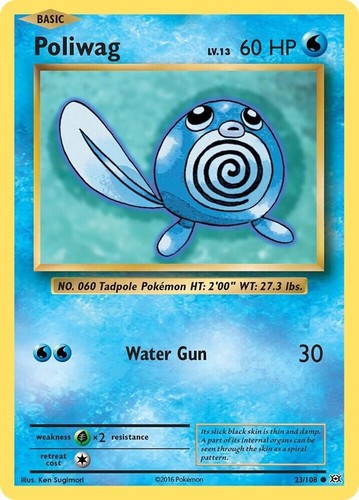 Pokemon 2016 XY Evolutions Reverse Holo, Ultra, Secret, Holos, Commons - Choose - Picture 105 of 162
