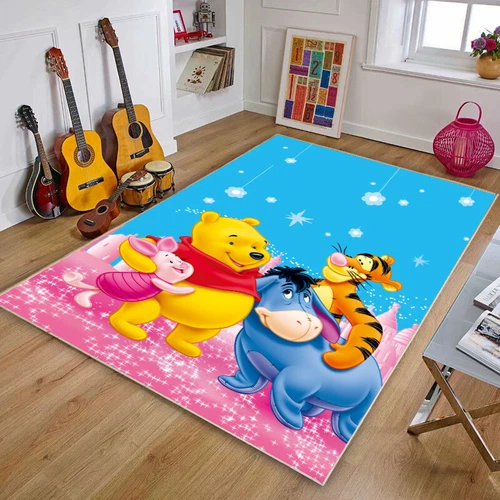 Alfombra 3D Winnie The Pooh alfombra de salón alfombra de suelo alfombras antideslizantes DE - Imagen 4 de 29