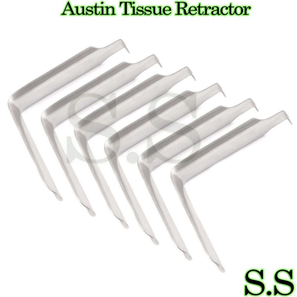 Strumento Dentale Chirurgico Retrattore Retrattore Per Tessuti Austin - Strumento Dentale/Chirurgico In Acciaio Inossidabile, Nuovo Strumento Chirurgico Dentale Acciaio - Foto 2