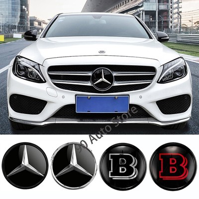 Car Front Center Grille Emblem Badge for Mercedes Benz W156 W204 W205 C E Class