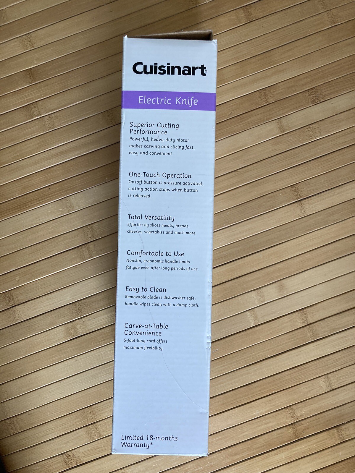 NIB Cuisinart Model CEK30 Electric Carving Knife eBay