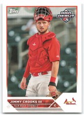 2023 Topps Pro Debut #PD-177 Jimmy Crooks III Palm Beach Cardinals 3AN