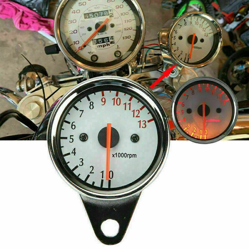 Motorcycle LED Tachometer Fit For Kawasaki VN Vulcan Classic Nomad Drifter 1500 - Imagem 4 de 4
