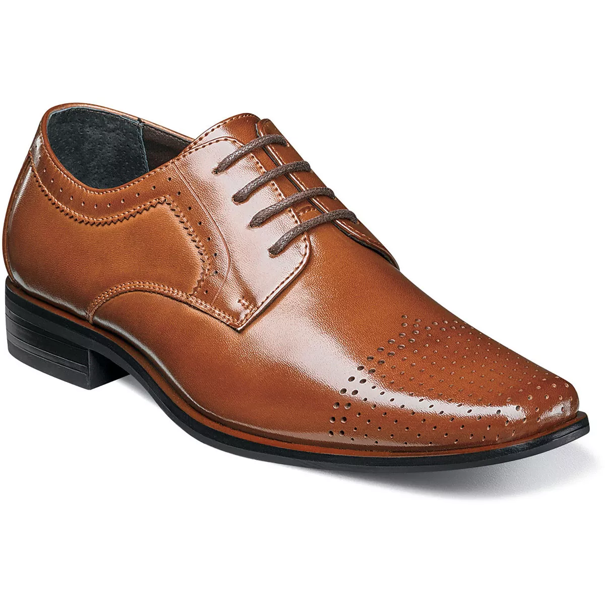 Stacy adams store cognac shoes