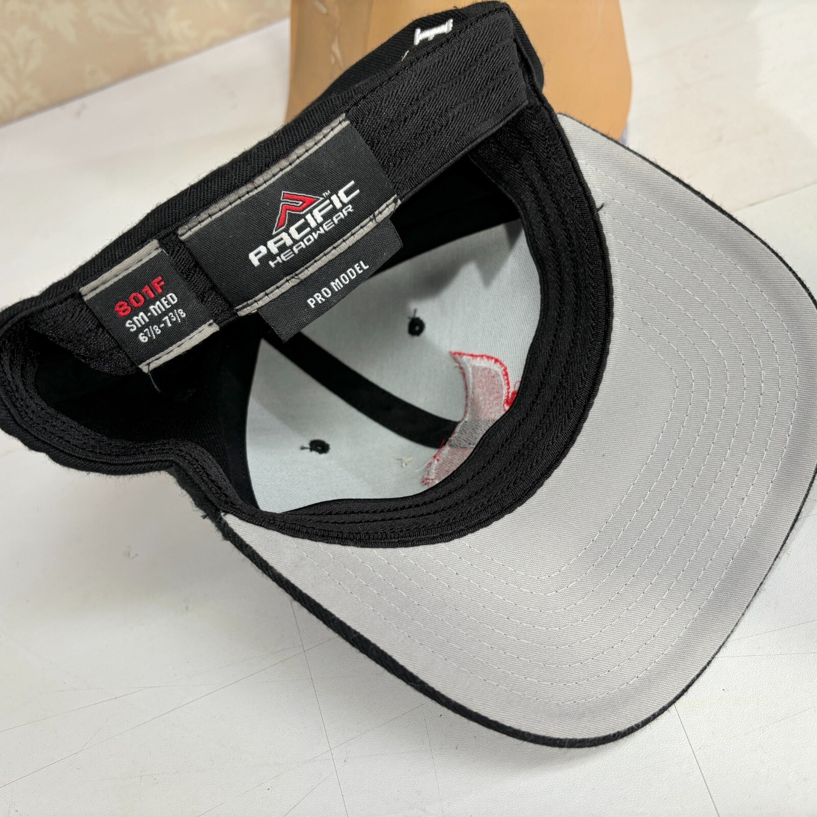 Stingrays Black Coach Medium Stretch Baseball Cap… - image 4