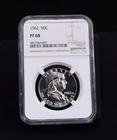 1962 Franklin Half Dollar - NGC PF68 (#56284-L)