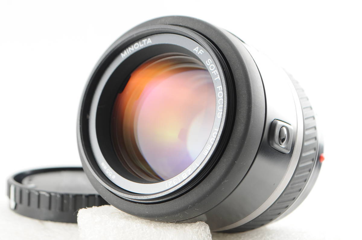 MINOLTA 100mm F2.8 SOFT FOCUS Comes with accessories Clean MINOLTA 100mm F2.8 SOFT FOCUS Comes with accessories Clean