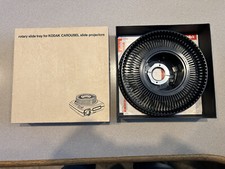Ten 10 Vintage Kodak Carousel Transvue 80 Slide Tray in Original Box