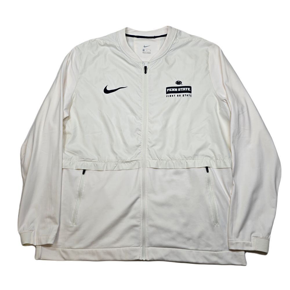 SACAI X NIKE Nike Penn State Track Jacket Uomo XL Bianco Leggero Atletico Zip Abbigliamento Sportivo