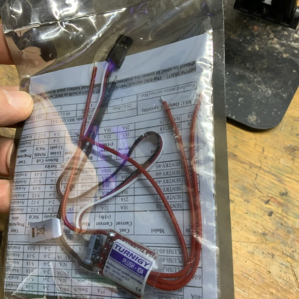 Turnigy Plush 10a Speed Controller RC Dc 5.5v-16.8v  - Image 3 of 4
