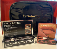 MAC Makeup Bag Set w/ Velvet Teddy Lipstick 16.00  MAC Stack Mascara 16.00 