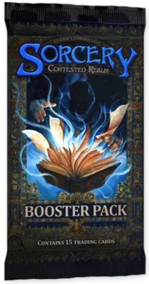 Sorcery Contested Realm - Alpha - Booster Pack - Sealed | eBay