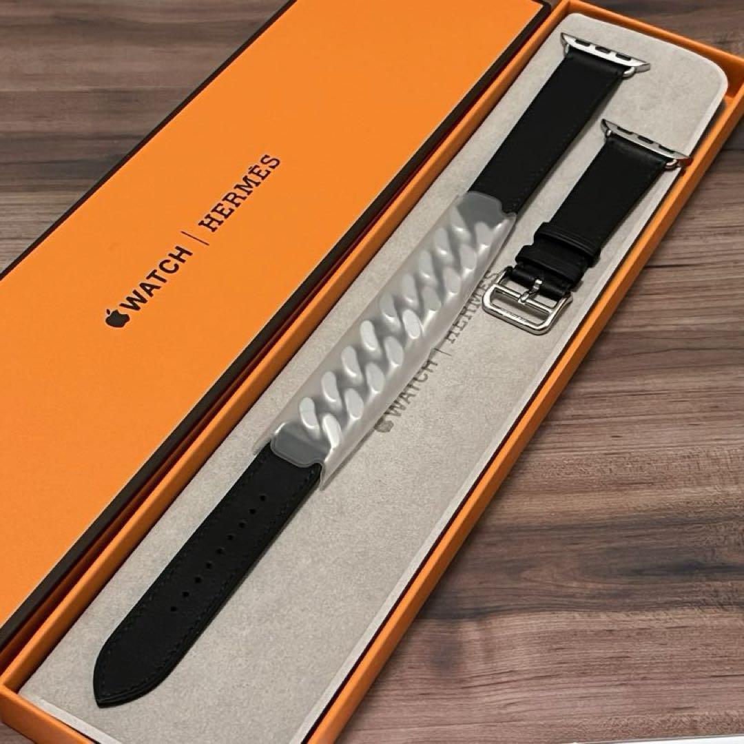 Apple Watch Hermès Double Tour Gourmette Metal Band 41-38mm