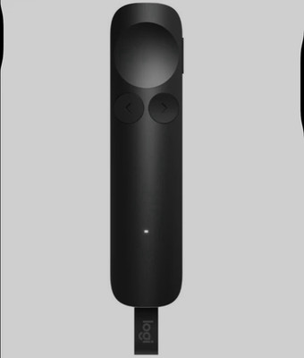 Logitech Spotlight 2 Wireless Bluetooth Laser Pointer Presenter w/ Haptics Black