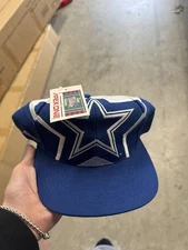 Vintage Apex One Dallas Cowboys Big Logo Embroidered Snapback Cap