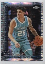 2025-26 Topps Chrome Pulsar Refractor KJ Simpson Jr #45 1oj6