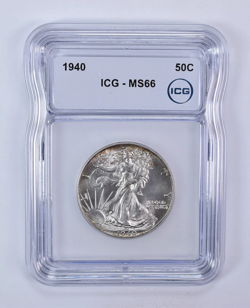 ICG Grade MS 66 US Half Dollar Coins for sale | eBay