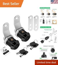 Zinc Alloy RV Storage and Tool Box Lock - 2 Pack, Keyed Alike System