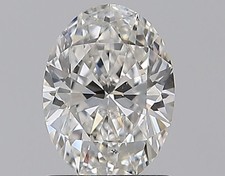 Oval Cut 1 Carat Cert. AGI Natural Mined Diamond Loose F color VS1 clarity