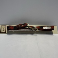 Dog Leash Buffalo Check Woolrich Brand  New w/ Tarnished Latch 4  x48  