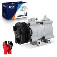 Sintly Ac Compressor With Clutch For Ford F-150 97-06 F150 Heritage F6lz19703aa Sintly Ac Compressor With Clutch For Ford F-150 97-06 F150 Heritage F6lz19703aa