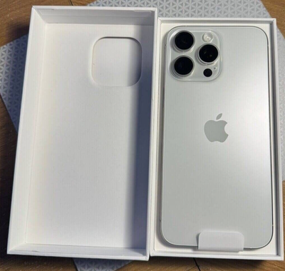 New Apple iPhone 15 Pro Max 1TB White Titanium Factory Unlocked