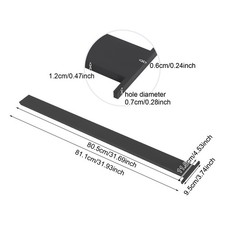 32in Countertop Support Brackets, Kitchen Island Support Floating Brackets